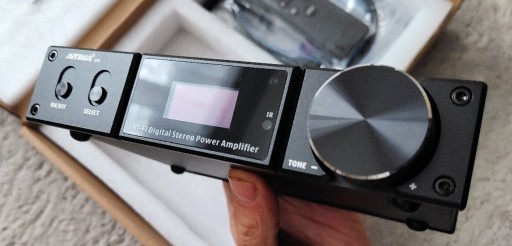 Zdjęcie oferty: Aiyima d05 - Mocny wzmacniacz stereo 2x120W z BT AptX HD i pilotem 