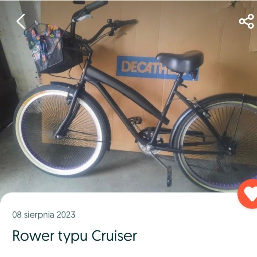 Zdjęcie oferty: Rower BEACH CRUISER