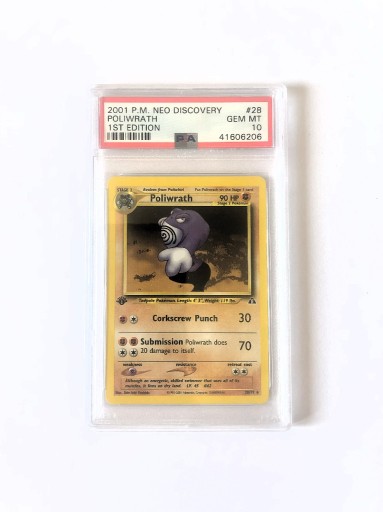 Zdjęcie oferty: PSA 10 Pokemon Poliwrath Neo Discovery 1st edition