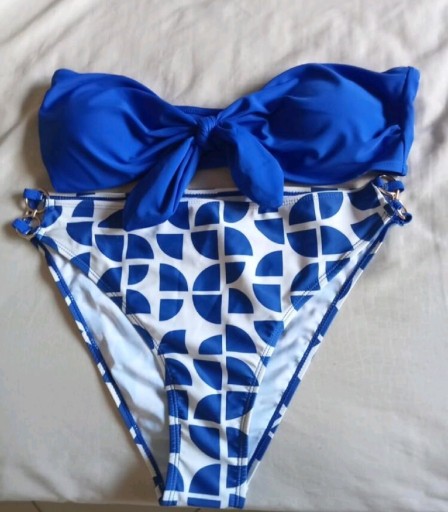 Zdjęcie oferty: NOWY Strój kąpielowy dwuczęściowy Bikini Rozm.L 40