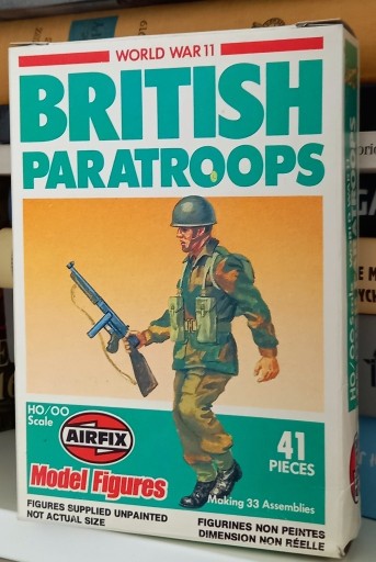 Zdjęcie oferty: żołnierzyki British Paratroops AIRFIX  "nowe"