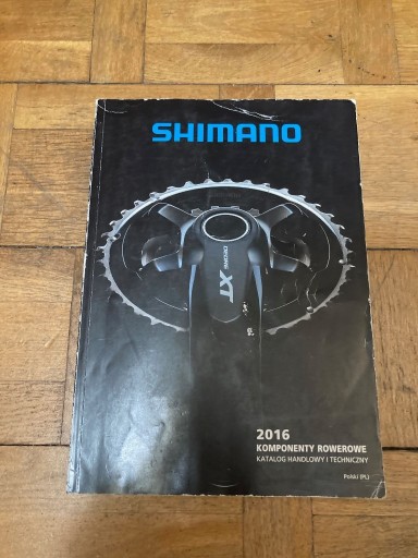 Zdjęcie oferty: katalog techniczny komponenty Shimano 2016
