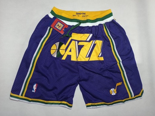 Zdjęcie oferty: Utah Jazz Spodenki NBA Just Don r. XL