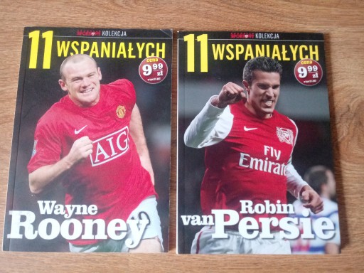 Zdjęcie oferty: Wayne Rooney Robin van Persie 2 szt.Manchester Utd