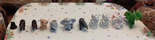 Zdjęcie oferty: Kolekcja figurek słoników