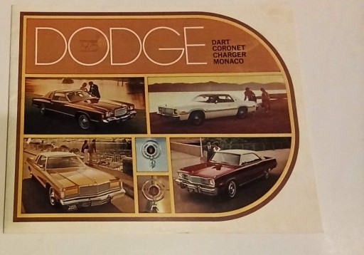 Zdjęcie oferty: 1975 Dodge Charger Monaco gama prospekt