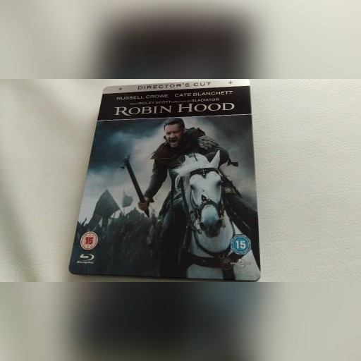 Zdjęcie oferty: Robin Hood Russell Crowe metal box director's cut