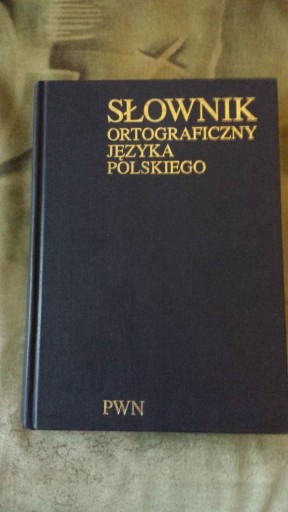 Zdjęcie oferty: SŁOWNIK ORTOGRAFICZNY JĘZYKA POLSKIEGO