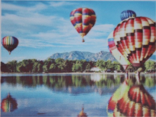 Zdjęcie oferty: Malowanka diamentowa 40x50 balony obraz na ramie