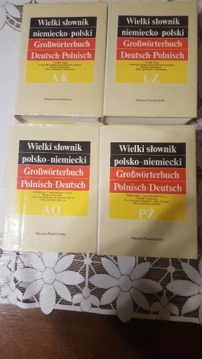 Zdjęcie oferty: Wielki słownik niemiecko polski 4 tomy