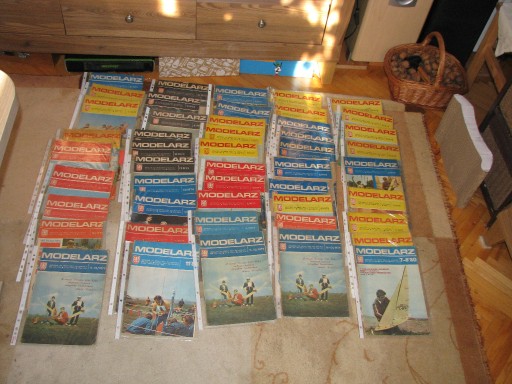 Zdjęcie oferty: Miesięcznik Modelarz lata 70 80-te 48 sztuk