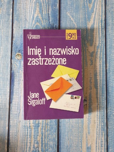 Zdjęcie oferty: "Imię i nazwisko zastrzeżone", Jane Sigaloff