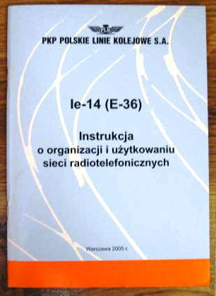 Zdjęcie oferty: Ie-14 O org. i użytkowa sieci radiotelefonicznych 