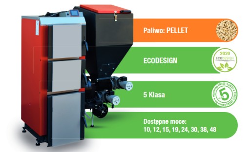 Zdjęcie oferty: Kocioł Kotłostal Pellet Technix PEL LUX 19 24 30kw