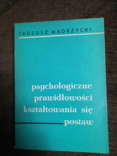 Zdjęcie oferty: Psychologiczne prawidłowości kształtowania się pos