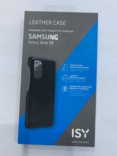 Zdjęcie oferty: Etui Samsung Galaxy Note 20 ISY Leather Case