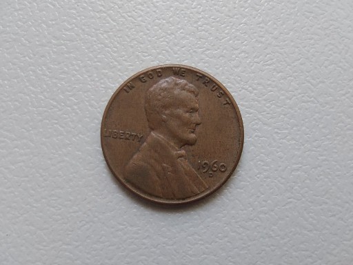 Zdjęcie oferty: 1 cent D 1960 USA