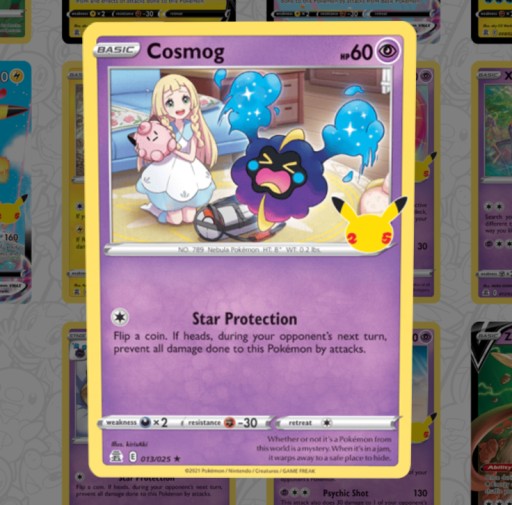 Zdjęcie oferty: Cosmog - 013/025 - Rare Holo