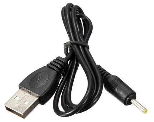 Zdjęcie oferty: Akyga Kabel USB-DC 2,5x0,7 mm 0,8 m (AK-DC-02)