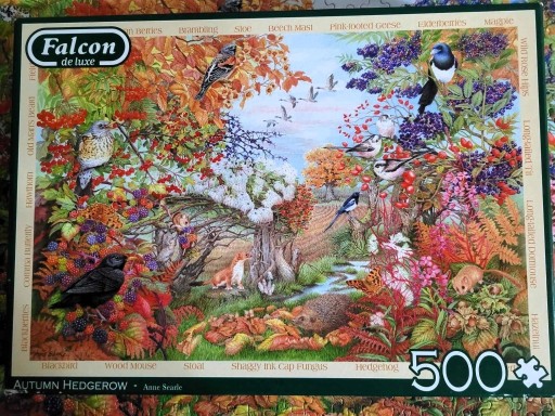 Zdjęcie oferty: Puzzle Falcon 500 Autumn Hedgerow