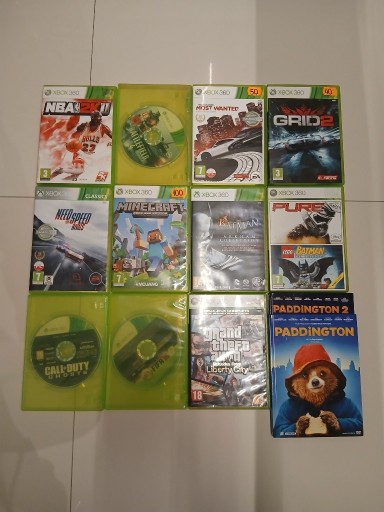 Zdjęcie oferty: Gra/gry/płyty Xbox 360 GTA, Minecraft, NEED FOR SPEED, Batman, FIFA- zestaw