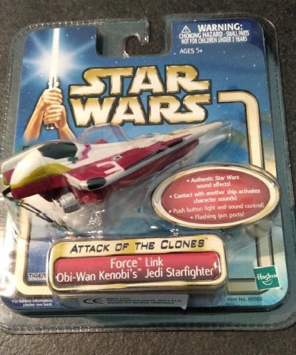 Zdjęcie oferty: Vintage 2002 Star Wars Force Link Obi-Wan Kenobi