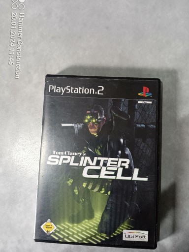 Zdjęcie oferty: Gra TOM CLANCY'S SPLINTER CELL Sony PlayStation 2