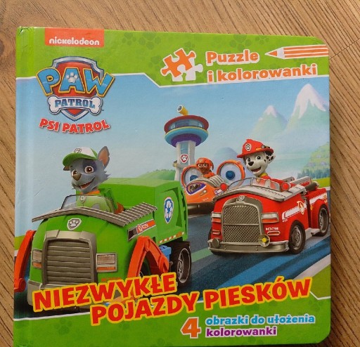 Zdjęcie oferty: PSI PATROL puzzle i kolorowanka