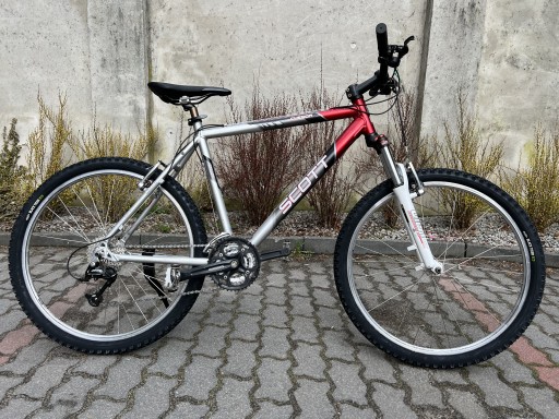 Zdjęcie oferty: Aluminiowy rower górski Scott koła 26” Deore