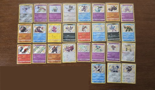 Zdjęcie oferty: Pokemon TCG Shining/Hidden Fates baby shiny, 27szt