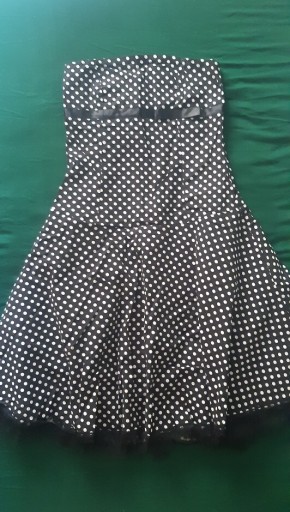 Zdjęcie oferty: Sukienka pin up retro r. M  groszki