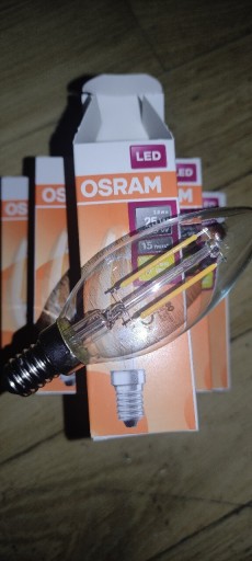 Zdjęcie oferty: Żarówka LED STAR OSRAM CLASSIC B 2.8W=25W E14