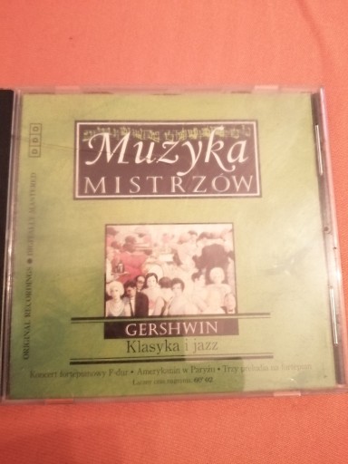 Zdjęcie oferty: Muzyka Mistrzów Gershwin "Klasyka i jazz"