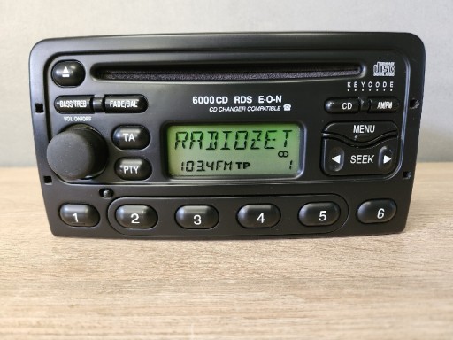 Zdjęcie oferty: Radio Ford 6000CD + kod / Mondeo Focus Transit 