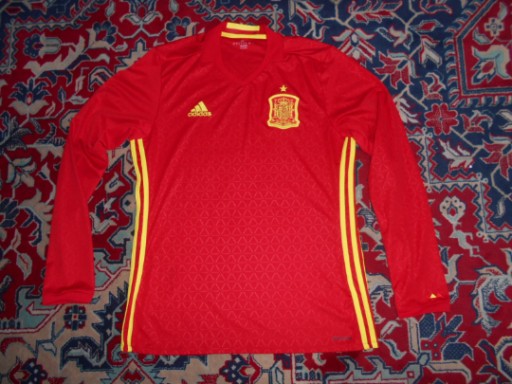 Zdjęcie oferty: L/S Koszulka Hiszpanii 2016 Home 24 Adidas M