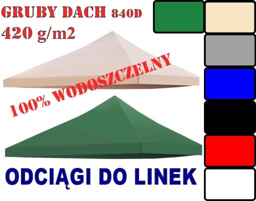 Zdjęcie oferty: 3x3 DACH POSZYCIE do NAMIOTU HANDLOWEGO PAWILONU