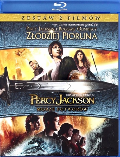Zdjęcie oferty: Percy Jackson Blu-ray Zestaw 2 filmów