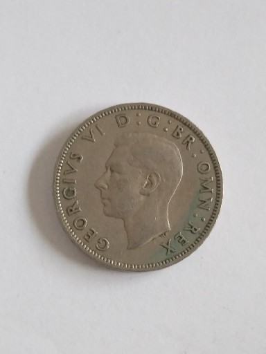 Zdjęcie oferty: Wielka Brytania 2 Shillings 1948