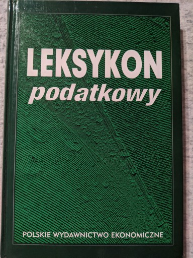 Zdjęcie oferty: Leksykon podatkowy, 1998