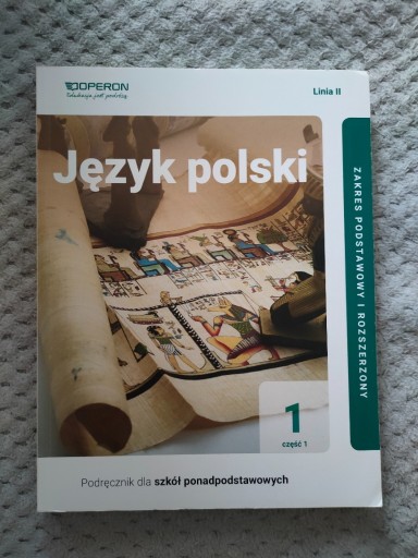 Zdjęcie oferty: Język polski 1.1 Podręcznik dla szkół ponadpodstaw