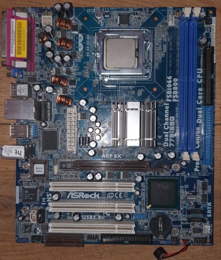 Zdjęcie oferty: ASrock 775i65G Celeron D 336 2.80GHZ LGA775/AGP