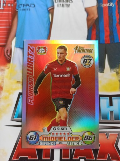 Zdjęcie oferty: Match attax 22/23 Florian Wirtz 485