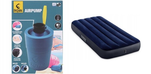 Zdjęcie oferty: Zestaw Materac Intex + Pompka Froyak