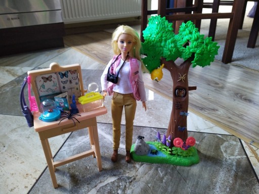 Zdjęcie oferty: Barbie entomolog badaczka owadów z akcesoriami