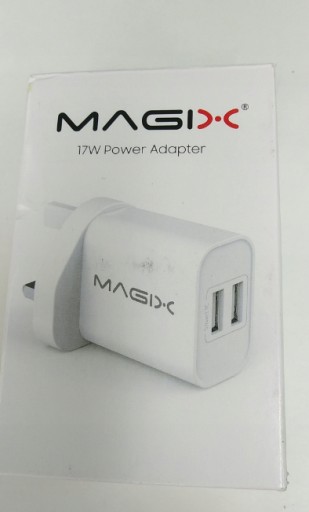 Zdjęcie oferty: Magix 2xusb 17W ładowarka sieciowa angielska