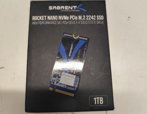 Zdjęcie oferty: Dysk sabrent 1tb M2 pcie ssd