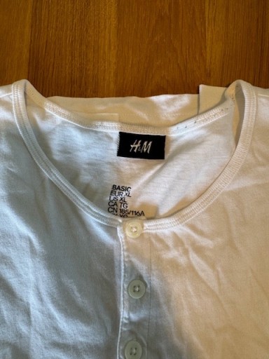 Zdjęcie oferty: koszulka Longsleve H&M biała regular XL