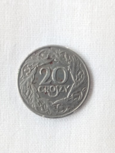 Zdjęcie oferty:  moneta 20 groszy 1923 rok stara oryginał