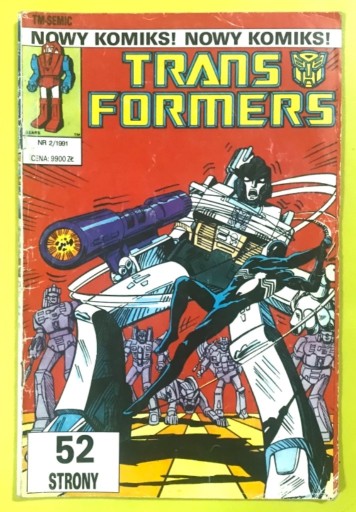 Zdjęcie oferty: Transfomers 2/91 2/1991 komiks tm-semic