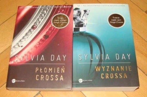 Zdjęcie oferty:  Sylvia Day Płomień Crossa Wyznanie Crossa